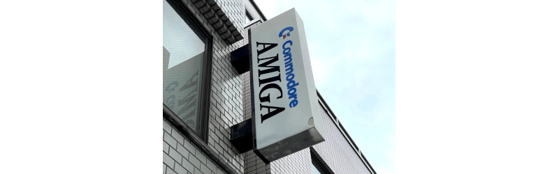 Commodore Amiga Sign (Tokyo)
