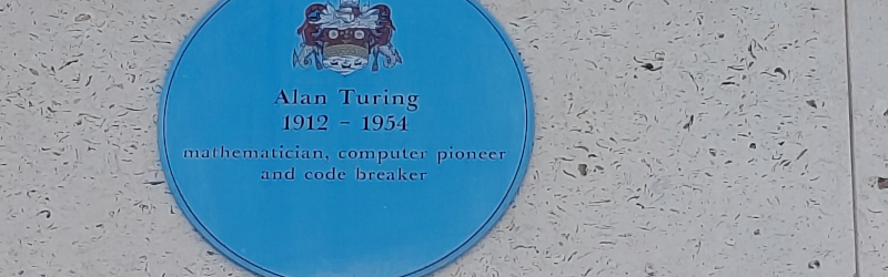 Alan Turing Blue Plaque